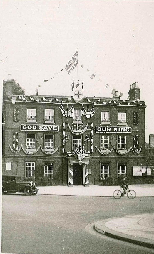 Figure 15 Elmfield House 1935 - Note the loss of front garden to public space