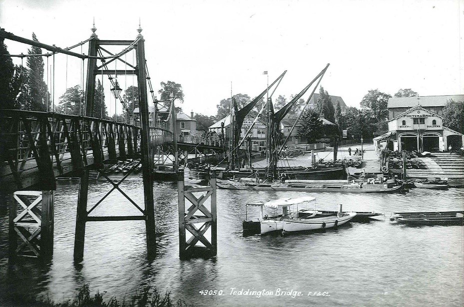 Figure 13 Teddington footbridge 1899