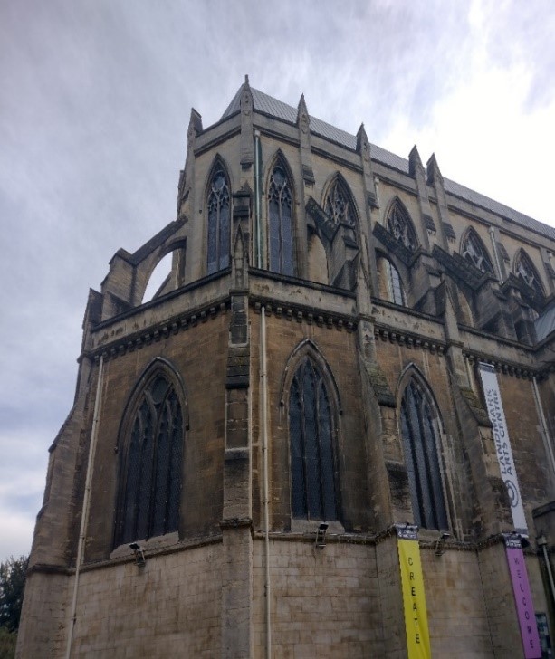 Figure 31 Detailed view of former St Alban's church