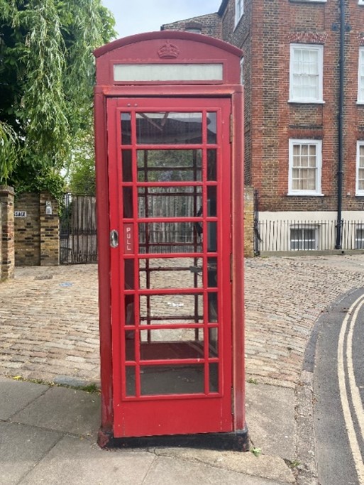 Figure 137 K6 Telephone box