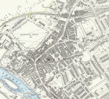 Figure 9 OS map, 1890s