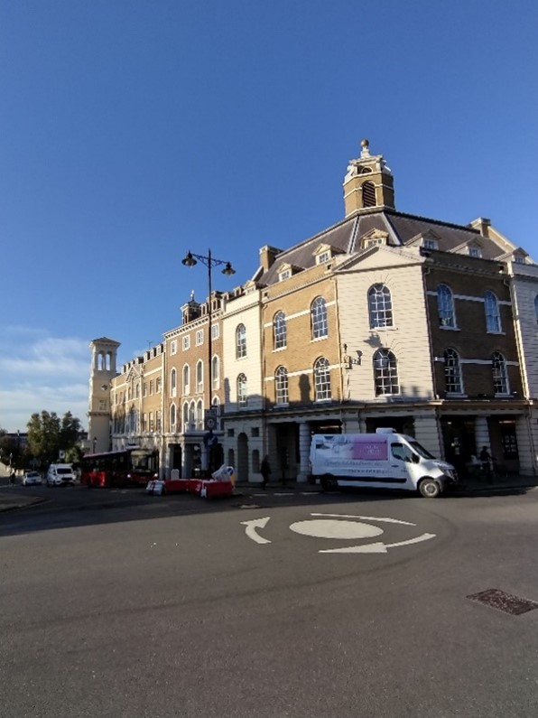 Figure 17 Richmond Riverside development as viewed from Bridge Street