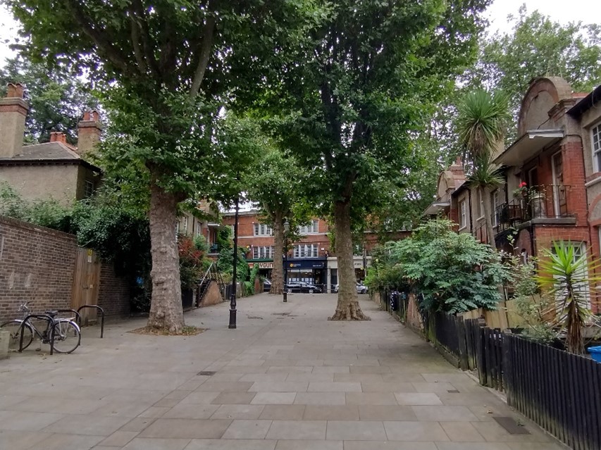 Figure 67 Victoria Place looking towards Red Lion Street