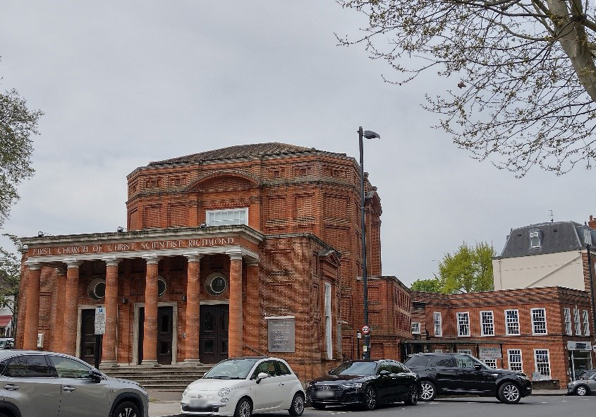 Figure 81 Christian Science Church, on corner of Paradise Road and Sheen Road