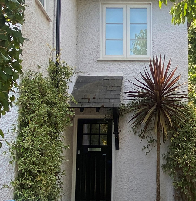 Figure 45 Original porch and door at 55 Kings Road