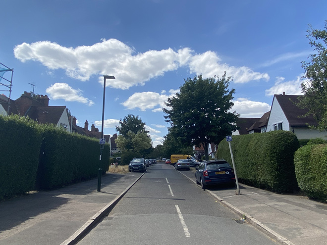 Figure 47 View of Mays Road from Kings Road