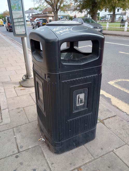 Figure 75: Bin outside 32 - 38 The Green