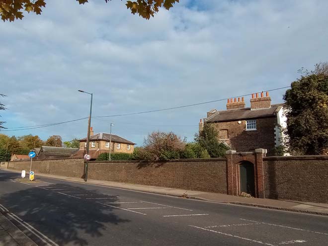 Figure 26: White Lodge and boundary wall