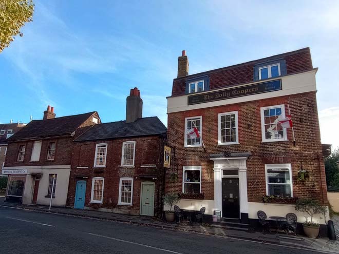 Figure 68: The Jolly Coopers public house and 18 - 22 High Street