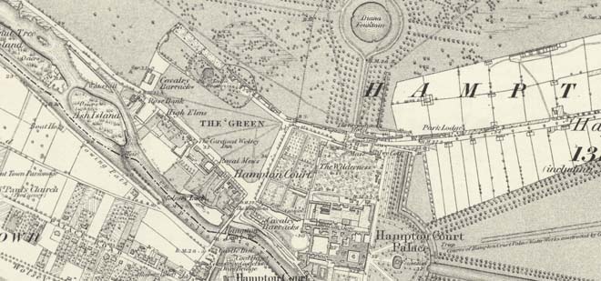 Fig. 13  1869 map, Ordnance Survey. National Library of Scotland