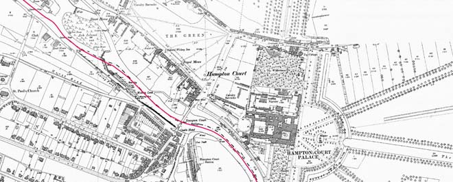 Fig. 14 1895 map, Ordnance Survey. National Library of Scotland