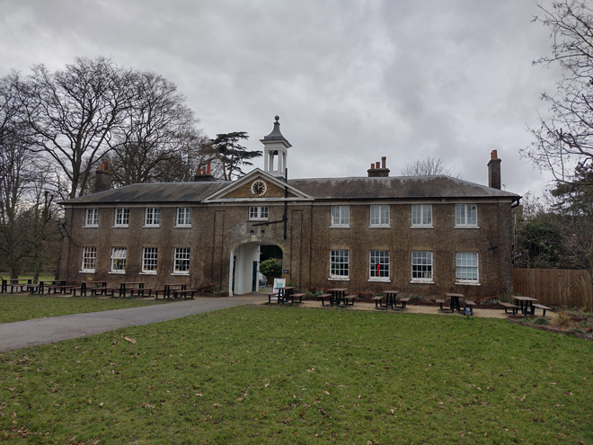 Fig. 23: Former stable block, currently serving as a café