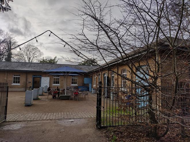 Fig. 31: Former stables, now in use as a café