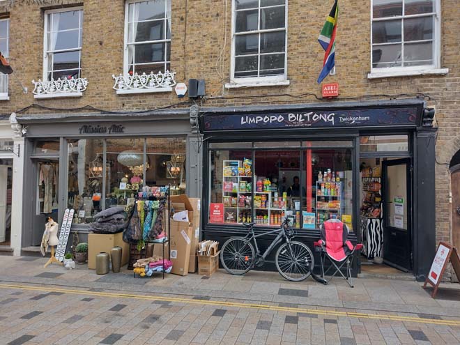 Fig. 83: Wares displayed in front of shops add character