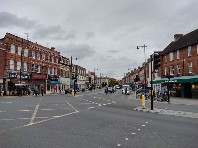 Fig. 149: The Commercial Centre is focused on King Street which essentially serves as a ‘High Street’