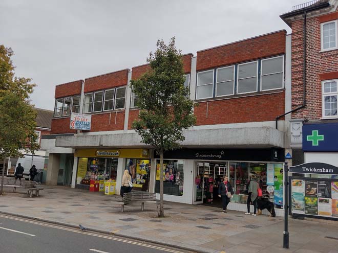 Fig. 160: Low-quality group at the junction with Water Lane set to be redeveloped