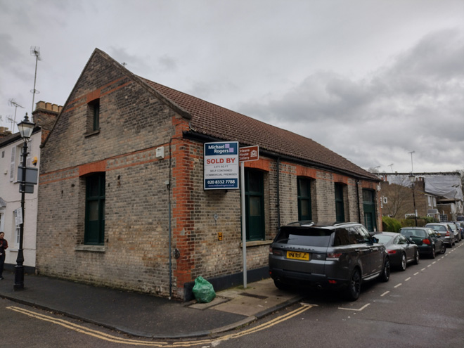 Fig. 40: No. 10, a former works/garage building