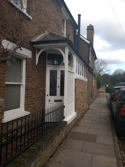 Figure 31: Pitched roof porch