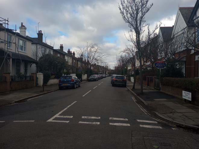 Figure 83: Maze Road viewed from Forest Road