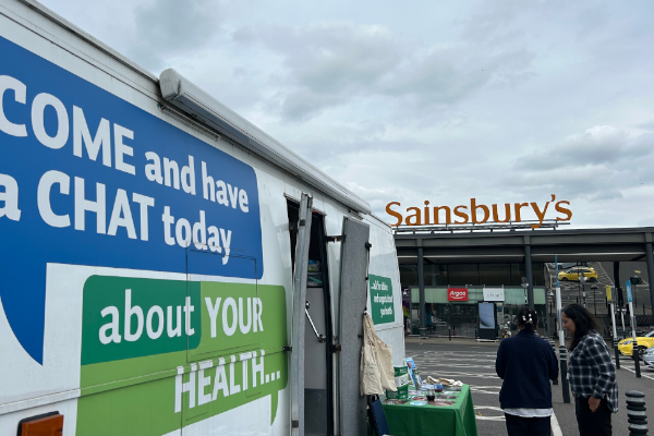 Visit our Health Bus for free health services and advice