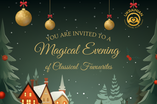 Join Ukrainian Social Club for a magical evening