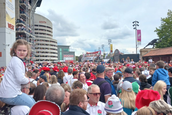 Richmond's female athletes and coaches enjoy World Cup final celebrations