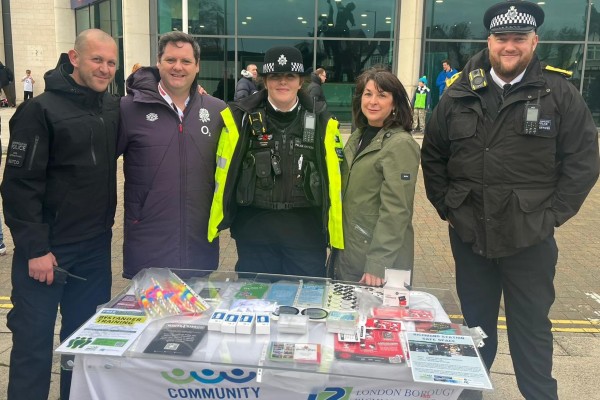 Council and Met team up at the Allianz to kick off 16 Days of Action