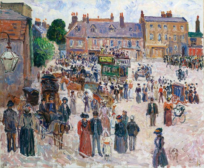 Figure 11: 'Bank Holiday, Kew' Camille Pissarro (1892)