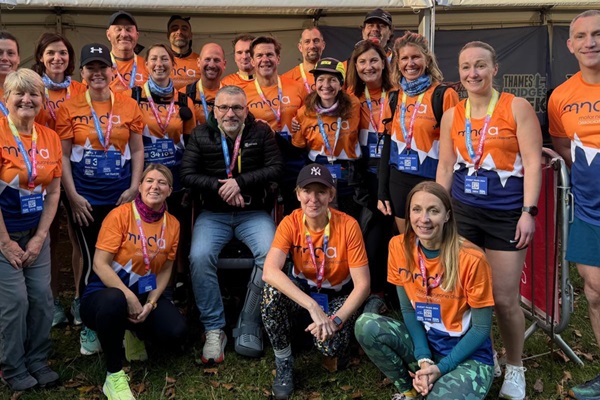 Team MND Over Matter supports local charity with 50km challenge