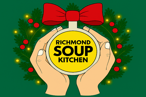 Join Richmond Soup Kitchen's Christmas wreath making workshop